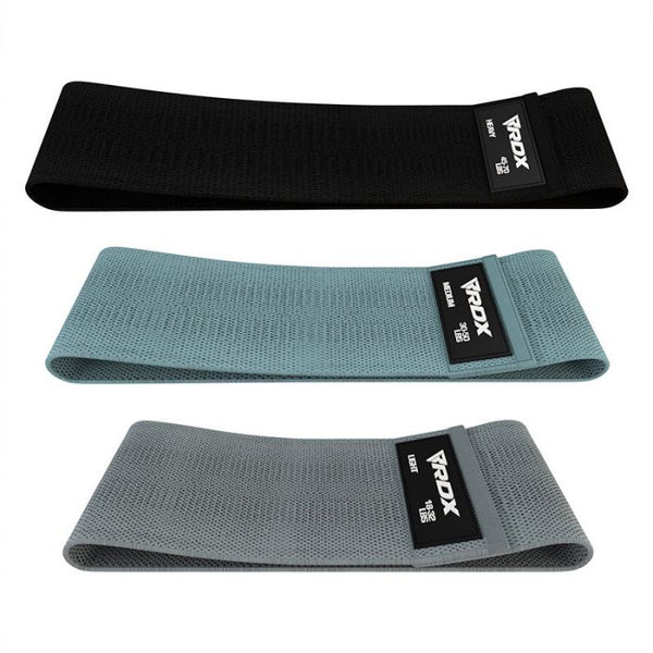 Heavy-Duty Fabric Resistamce Training Bands for Fitness Set