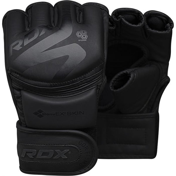 MMA Grappling Training Gloves Open Palm Thumb Protection F15