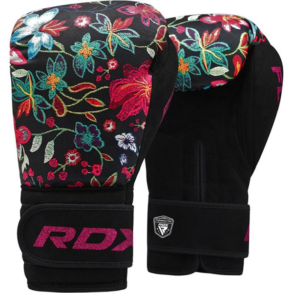 Ladies Floral Boxing Training Gloves FL3